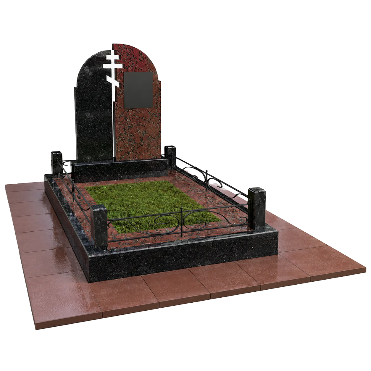 Мемориальный комплекс из гранита, модель 184